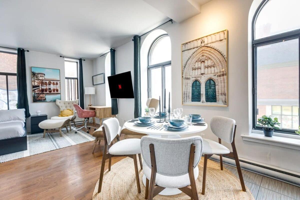 M11 Bright Studio In The Heart Of Mtl Montréal Buitenkant foto